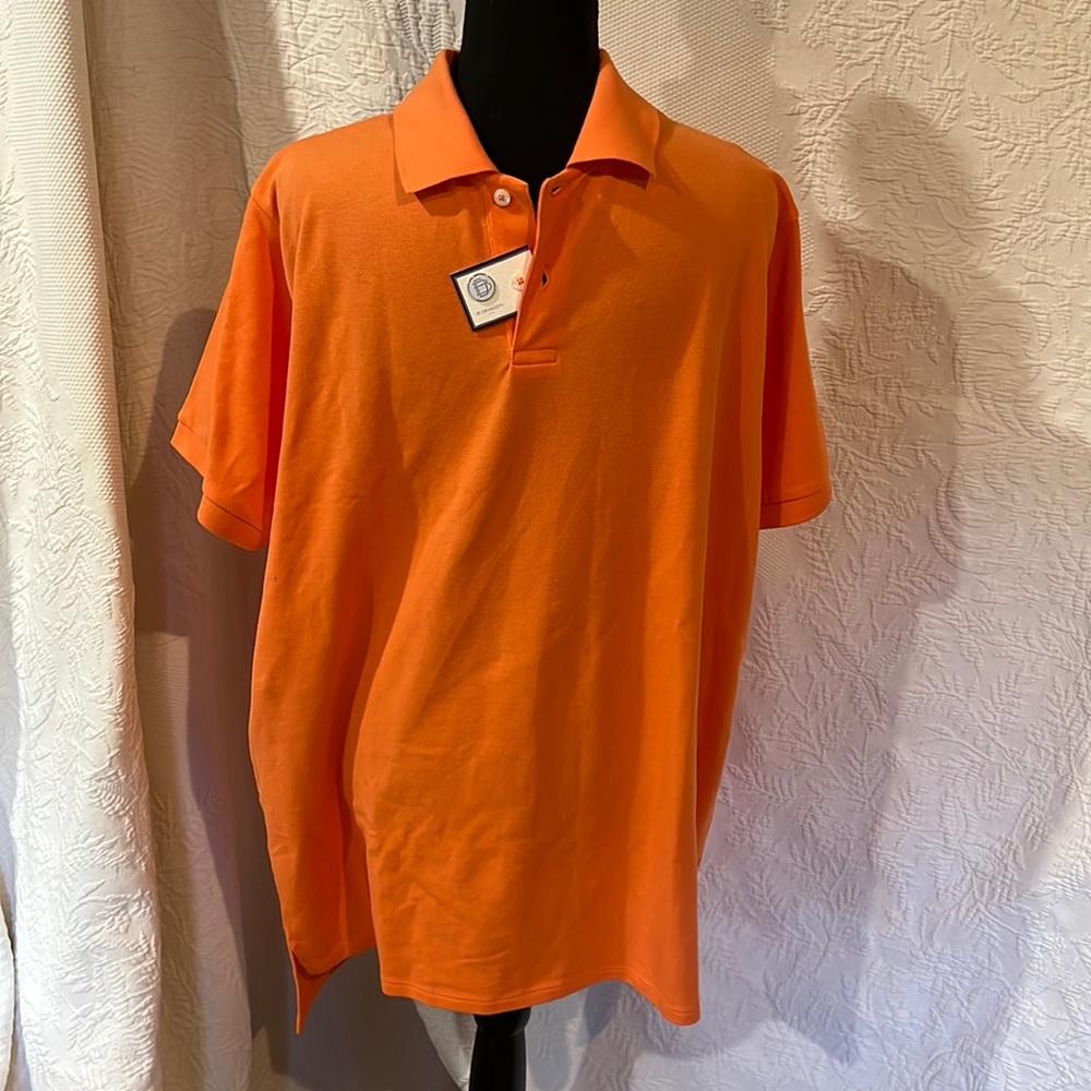 B Draddy short sleeve polo shirt, size large, NWT‎
